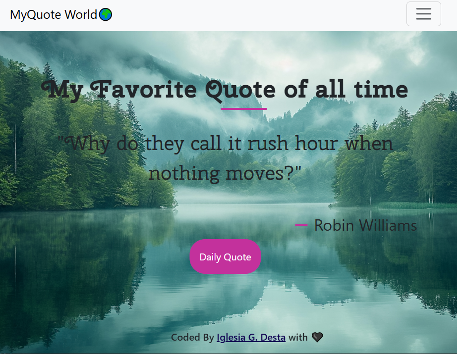 Quotes and AI water pond forest landscape